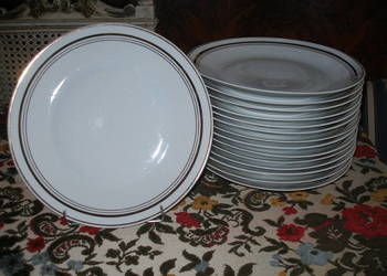 Talerz płytkie porcelana Chodzież