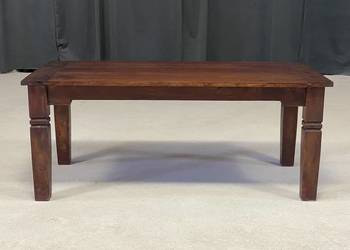 Ława drewniana w stylu kolonialnym