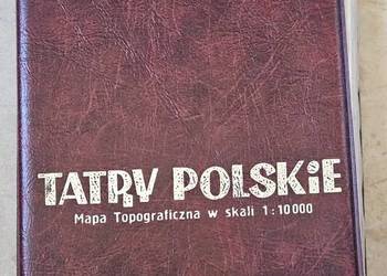 00021.Tatry Polskie Mapa topograficzna. Zarząd Sztabu Generalnego WP.