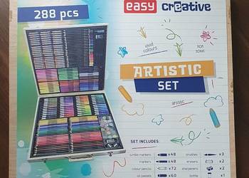 Zestaw plastyczny Easy Crestive 288szt
