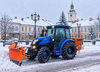 SOLIS ciągnik 60 KM rewers mech. 12x12 gwarancja 3lata komunalny zestaw