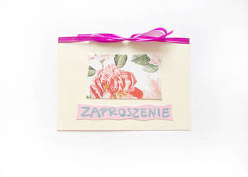 pastelowe zaproszenia  na imprezę, puste zaproszenia ogólne