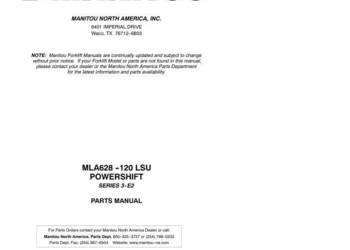 Manitou MLA628-120LSU katalog części PL