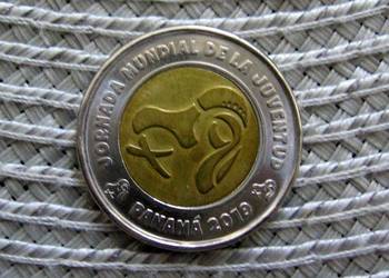 Panama 1 Balboa 2019r - Światowe Dni Młodzieży