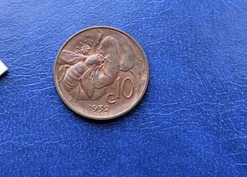 Stare monety 10 centesimi 1932 Włochy