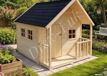 Domek drewniany dla dzieci