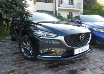 Mazda 6 BEZWYPADKOWY Fabryczna Gwarancja HUD ACC Martwe Pole Salon Polska …