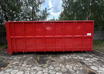 Kontener KP 40 hakowiec hakowy pojemnik złom odpady abrollcontainer