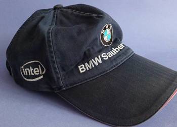 BMW Sauber F1 Team - czapeczka z daszkiem - AUTOGRAF KUBICY