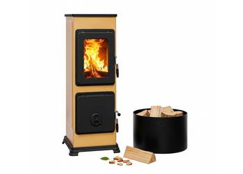 Piec piecyk koza na drewno THORMA BOZEN B 5KW wolnostojący przenośny