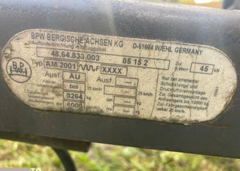 BPW Bergische achsen kg AM2001 - Wózek Hederu