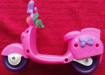 Motocykl od Myszki Mickey stan idealny do przewozu lalek