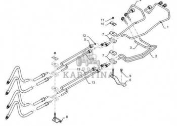 New Holland T6090 T6070 Rurka 84412899