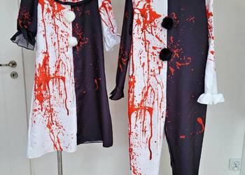 Strój przebranie kostium kluan terrifier halloween dla pary