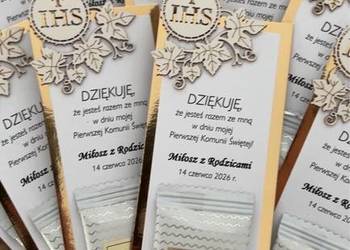 KOMUNIA - podziękowania dla gości