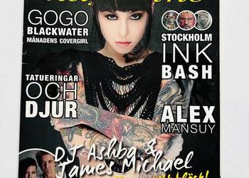 Scandinavian Tattoo Magazine nr 140 7/2014 Gogo Blackwater STM tatuaże