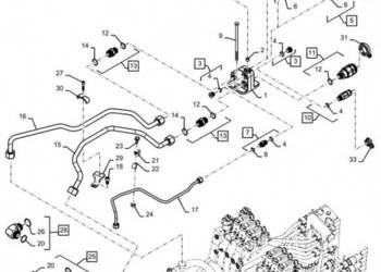 New Holland T6090 Zawór 387929A1