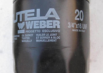 TUTELA. 3/4'' x 16 UNF filtr oleju