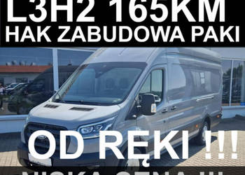 Ford Transit L3H2 165KM Hak Kamera Czujniki Zabudowa paki NiskaCena od ręk…