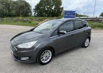 Ford C-MAX BENZYNA Klimatronik Nawigacja Kamera Ledy Tempomat CONVERS+ HAK