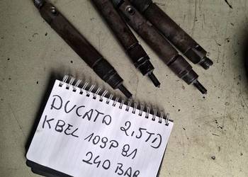 FIAT DUCATO 2,5 TD wtrysk wtryskiwacz KBEL109P81  240 BAR