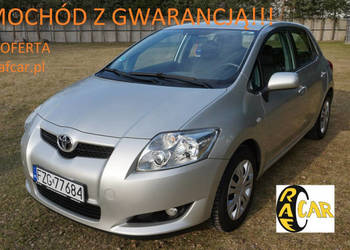 Toyota Auris zarejestrowany, ubezpieczony. Gwarancja. Polecam !!! I (2006-…
