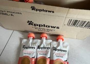 Applaws karma mokra bulion rybny z łososiem 12 saszetek x 85g