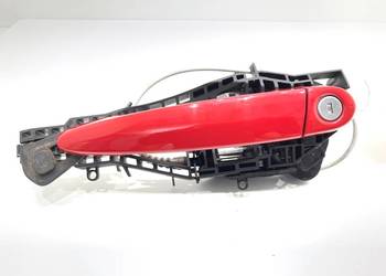 KLAMKA ZEWNĘTRZNA LEWY PRZÓD BMW F20 Hatchback 11-19 KARMESINROT