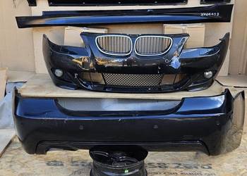 BMW E60 M PAKIET ZDERZAK PRZEDNI PRZÓD TYLNY TYŁ PROGI KOMPLET