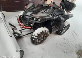 Quad SMC ONLINE 850 70KM 2019R Pługiem z Niemiec REJ PL SANOK