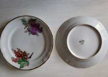 Talerz deserowy porcelana Wałbrzych