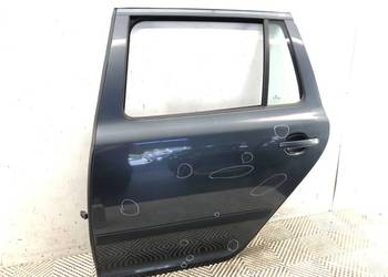 DRZWI LEWY TYŁ SKODA OCTAVIA II Kombi 04-13 Szary Antracyt