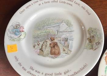 Talerzyk z bajkami. Mrs Twiggy- Winkle. Wedgwood. Made in England