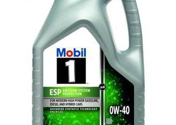 MOBIL OLEJ MOBIL 0W-40 X3 ESP 5L - syntetyczny olej silnikowy dexos 2