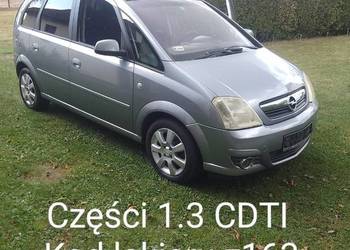 Opel Meriva a części kod lakieru z163,z157 i inne