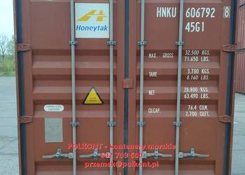 Kontener Morski Magazynowy - 40 HC / 12 metrowy; SPRZEDAM