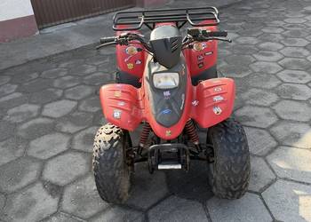 Quad Dinli na dużej wygodnej ramie 100cm 2T 1+1R