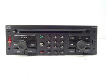 RADIO PEUGEOT 307 SW 96556952XT 02-09 ODTWARZACZ MULTIMEDIA, STEREO
