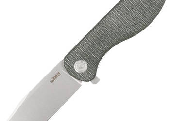 Nóż składany Kubey Knife Master Chief Green Micarta, Bead Blast AUS-10 by…
