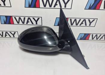 BMW 1 E87 LUSTERKO ZEWNĘTRZNE PRAWE 5PIN EUROPA SHADOW 475 BLACK SAPHIRE