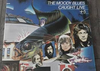 Klasyka THE MOODY BLUES- Caught Live + 5  1 Press. 1977.