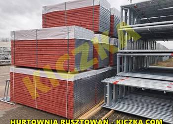 Rusztowanie PODESTY 2,5m NOWE RUSZTOWANIA Typ PLETTAC 180m2