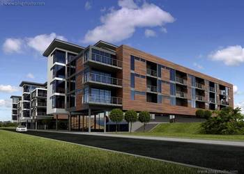 PS-DF-900-50 NOWOCZESNY BUDYNEK WIELORODZINNY projekt