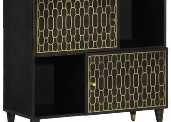 Szafka 80x33x75 cm lite drewno mango WM-358347