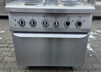 Kuchnia Elektryczna Z Piekarnikiem STALGAST Nowe Palniki M.1101 N