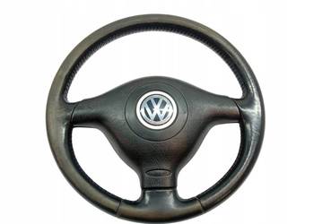 KIEROWNICA SKÓRZANA TRÓJRAMIENNA PASSAT B5 BORA Volkswagen Golf IV 