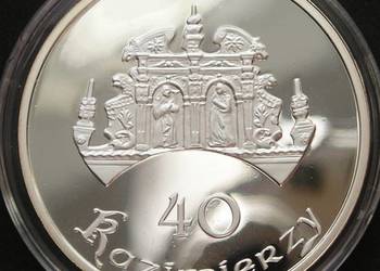 Polska 40 kazimierzy 2008 - Kazimierz Dolny - SREBRO - st 1