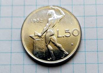 50 LIRÓW 1982 ROK - WŁOCHY