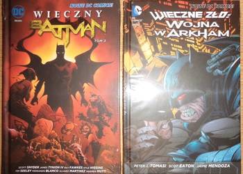 2x komiks Batman: Wieczny Batman + Wieczne zło Arkham FOLIA