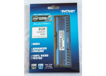 Pamięć DDR3 Patriot Intel Extreme Masters 1600 2x4GB